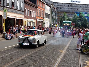 Klassiker Klub Wolkramshausen - beim Festumzug mit dabei