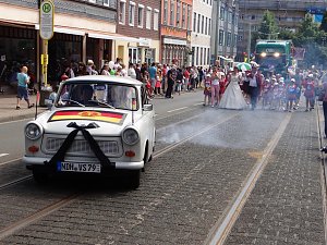Klassiker Klub Wolkramshausen - beim Festumzug mit dabei