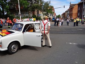 Klassiker Klub Wolkramshausen - beim Festumzug mit dabei