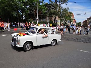 Klassiker Klub Wolkramshausen - beim Festumzug mit dabei