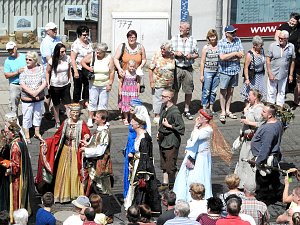 Festumzug aus einer etwas anderen Perspektive