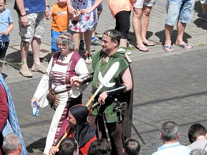 Festumzug aus einer etwas anderen Perspektive