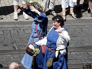 Festumzug aus einer etwas anderen Perspektive