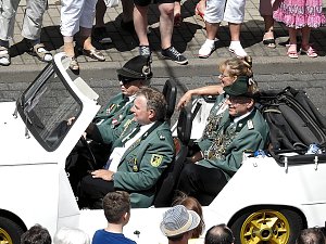 Festumzug aus einer etwas anderen Perspektive