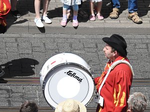 Festumzug aus einer etwas anderen Perspektive