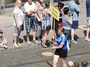 Festumzug aus einer etwas anderen Perspektive