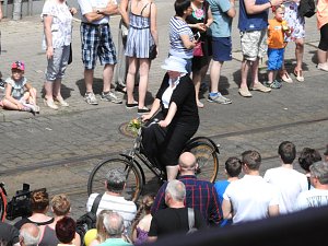Festumzug aus einer etwas anderen Perspektive