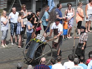 Festumzug aus einer etwas anderen Perspektive