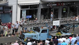 Festumzug aus einer etwas anderen Perspektive