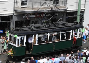 Festumzug aus einer etwas anderen Perspektive