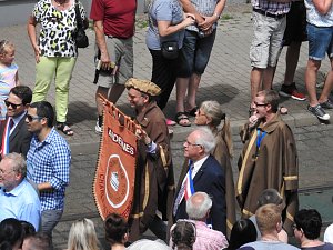 Festumzug aus einer etwas anderen Perspektive
