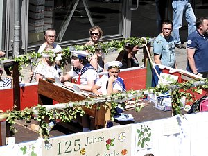 Festumzug aus einer etwas anderen Perspektive