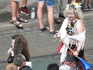 Festumzug aus einer etwas anderen Perspektive