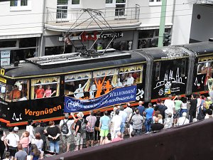 Festumzug aus einer etwas anderen Perspektive