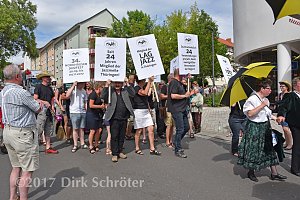 Der Nordhäuser Jazzclub beim großen Festumzug