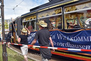 Der Nordhäuser Jazzclub beim großen Festumzug