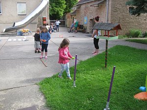 Verkehrssicherheitstag in der Kindertageseinrichtung Riethspatzen Heygendorf