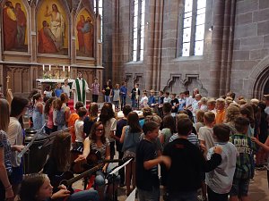 Gottesdienst f&uuml;r 5. Klassen und Schuljahresanfang