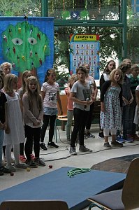 Einschulung und Einweihung neuer R&auml;ume