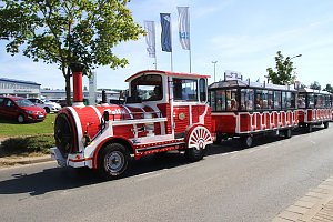 Alterskameraden auf Fahrt