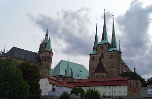 Senioren mit Altstadt-Express in Erfurt unterwegs