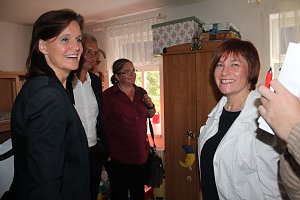 Staatssekret&auml;rin in Kita