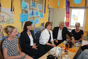 Staatssekret&auml;rin in Kita