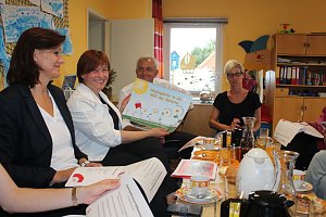 Staatssekret&auml;rin in Kita