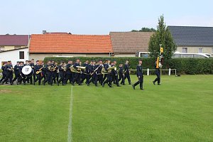 Feierliche  Vereidigung in Berka