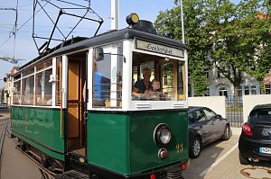Tag der offenen T&uuml;r im Stra&szlig;enbahndepot