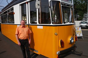 Tag der offenen T&uuml;r im Stra&szlig;enbahndepot