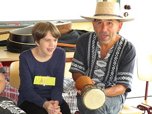 Eine Reise durch die Welt der Kl&auml;nge erlebten jetzt die Sch&uuml;lerinnen und Sch&uuml;ler des F&ouml;rderzentrums St. Martin