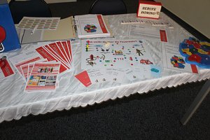 Informations- und Lernmaterial &uuml;bergeben
