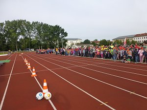 Schulanfangsaktionstag auf dem Hohekreuz-Sportplatz