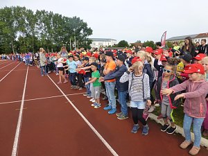 Schulanfangsaktionstag auf dem Hohekreuz-Sportplatz