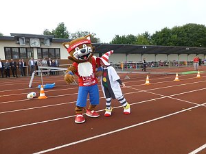 Schulanfangsaktionstag auf dem Hohekreuz-Sportplatz