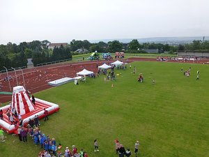 Schulanfangsaktionstag auf dem Hohekreuz-Sportplatz