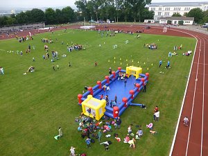 Schulanfangsaktionstag auf dem Hohekreuz-Sportplatz