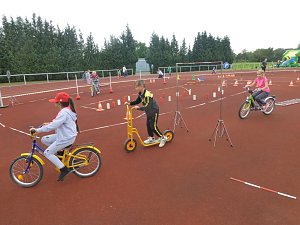 Schulanfangsaktionstag auf dem Hohekreuz-Sportplatz