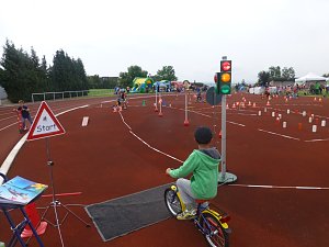 Schulanfangsaktionstag auf dem Hohekreuz-Sportplatz