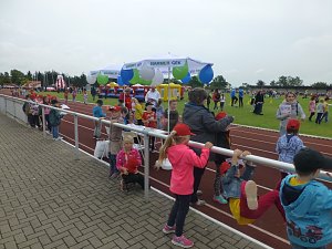 Schulanfangsaktionstag auf dem Hohekreuz-Sportplatz