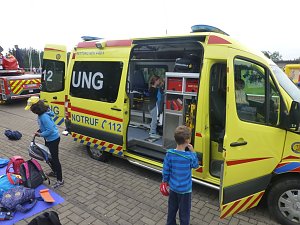 Schulanfangsaktionstag auf dem Hohekreuz-Sportplatz
