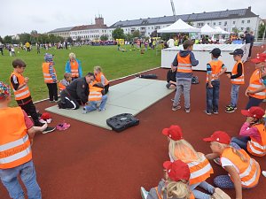 Schulanfangsaktionstag auf dem Hohekreuz-Sportplatz