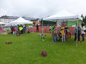 Schulanfangsaktionstag auf dem Hohekreuz-Sportplatz