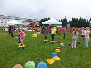 Schulanfangsaktionstag auf dem Hohekreuz-Sportplatz