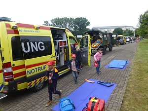 Schulanfangsaktionstag auf dem Hohekreuz-Sportplatz