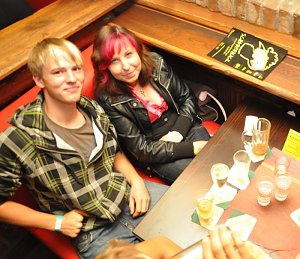 Partystimmung am Grimmel