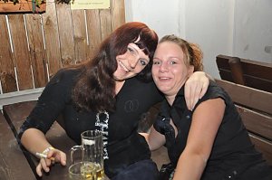 Partystimmung am Grimmel