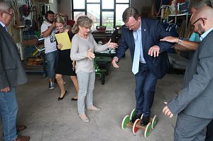 Ministerpr&auml;sident Bodo Ramelow zu Besuch in Nordhausen