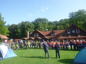 Zeltlager der Jugendfeuerwehren